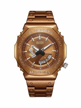 BiBi Bronze Metallic Sport Quartz Watch